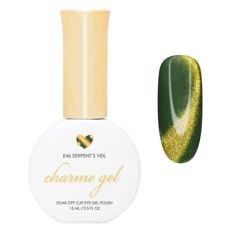 Daily Charme E46 Serpent'S Veil Cat Eye Nail Polish 1