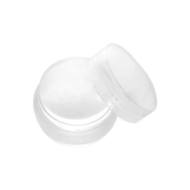 Daily Charme Extra-Large Clear Jelly Nail Stamper With Transparent Handle & Scraper 1