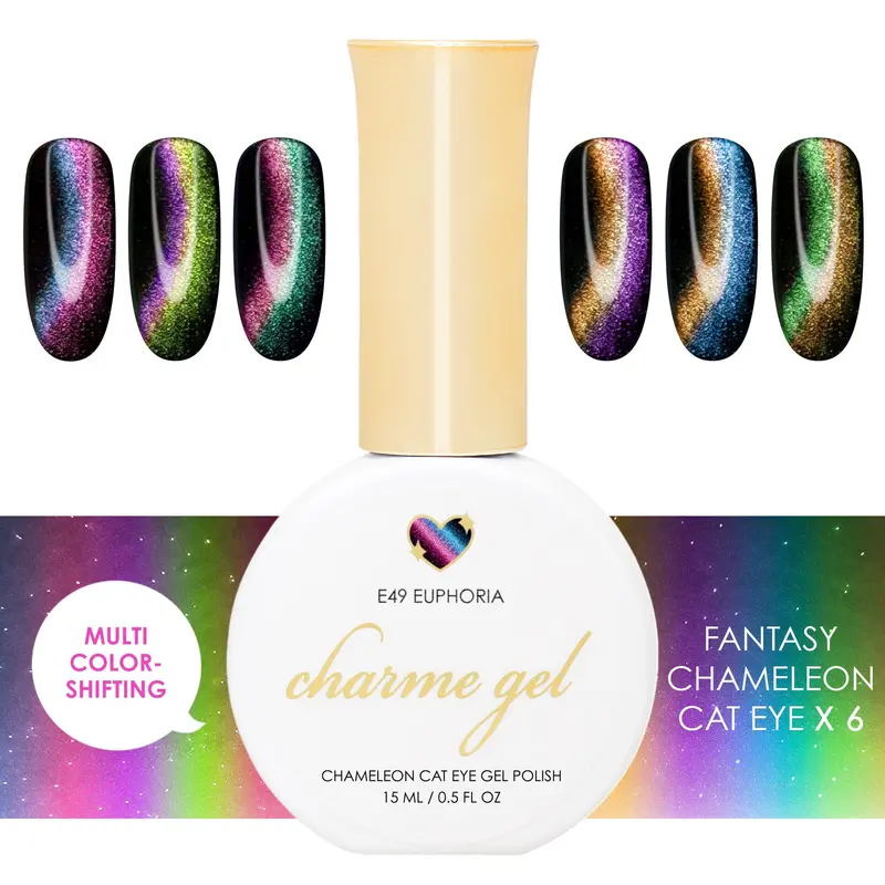 Daily Charme Fantasy Chameleon Cat Eye Gel Polish Collection 1