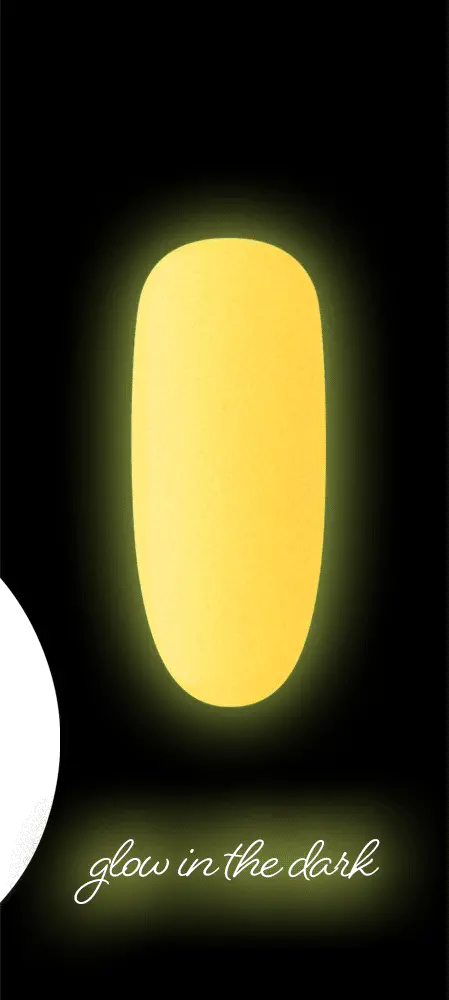 Daily Charme Glow-In-The-Dark Nail Polish: D03 Coachella 1