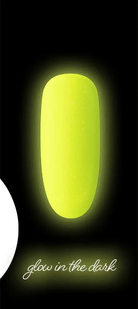 Daily Charme Glow-In-The-Dark Nail Polish: D04 Meadows 1