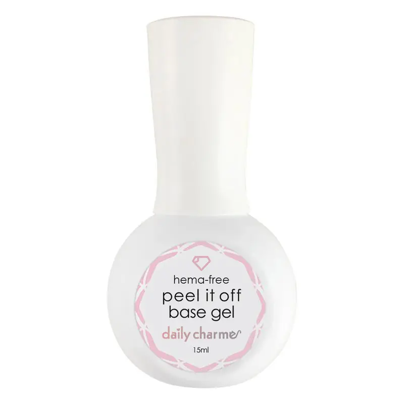 Daily Charme Hema-Free Peel-Off Base Gel – No Heat Required 1