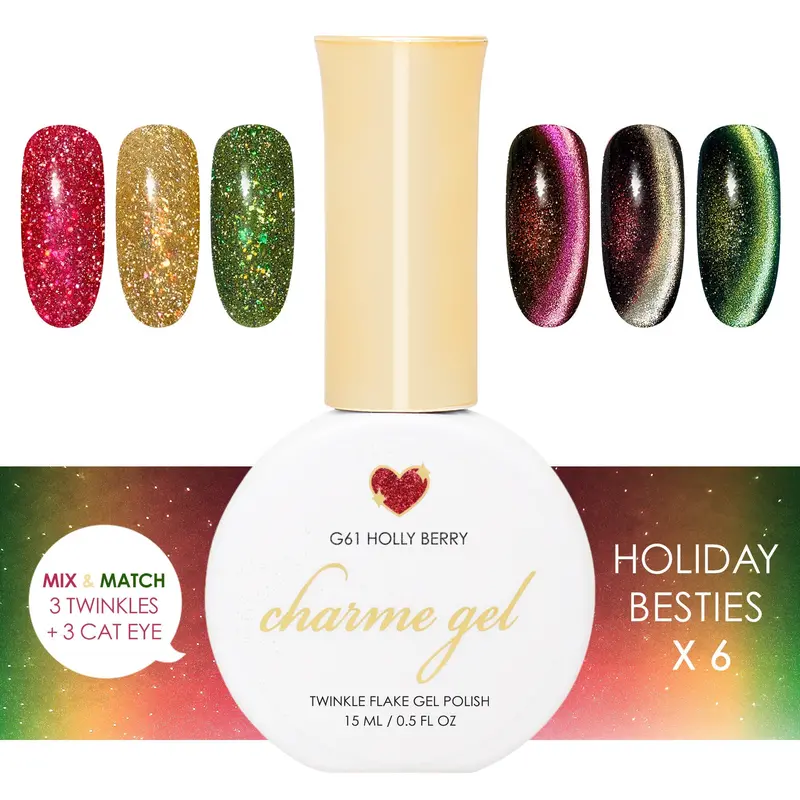 Daily Charme Holiday Besties Limited-Edition Nail Art Collection 1