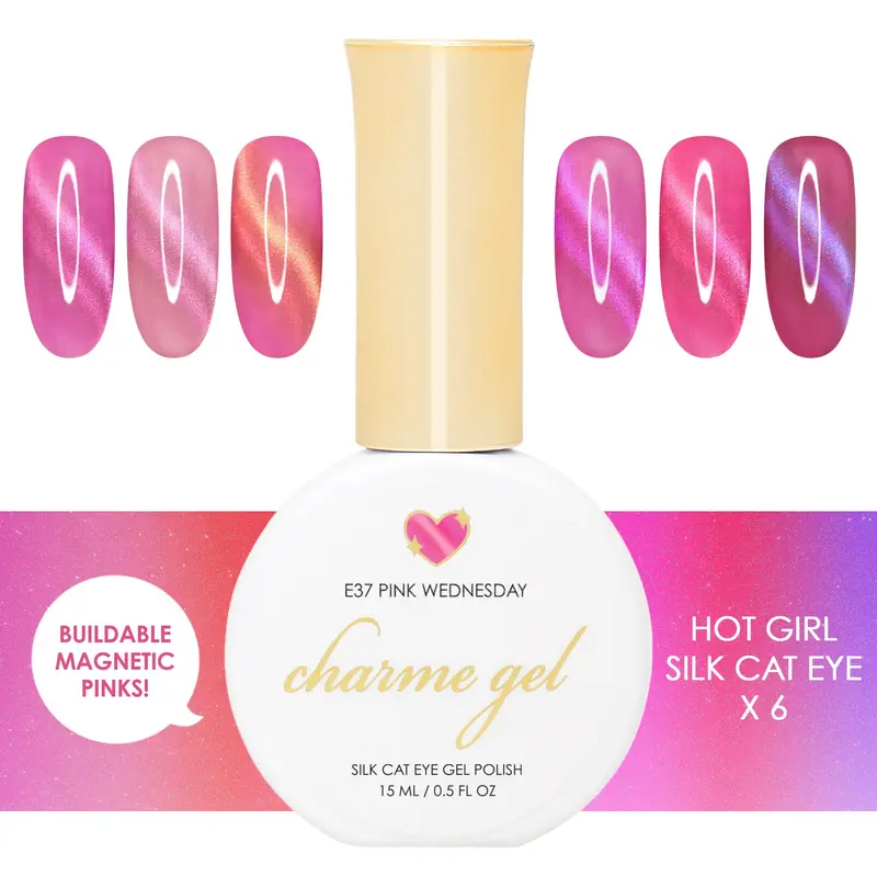 Daily Charme Hot Girl Silk Cat Eye Nail Collection 1
