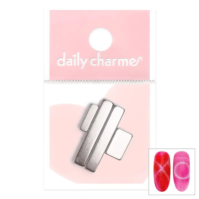 Daily Charme Magical 4-Piece Cat Eye Magnet Set For Effortless Nail Effects 1