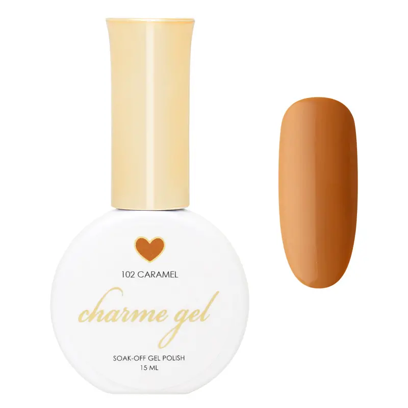 Daily Charme Nail Color In Caramel #102 1