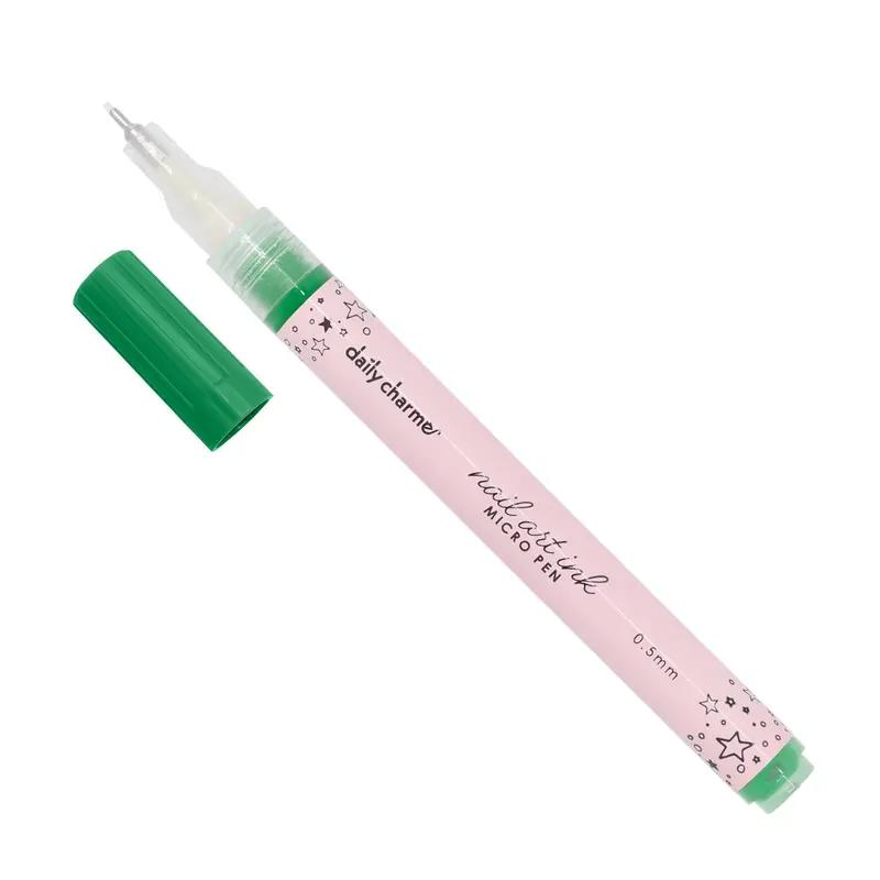 Daily Charme Precision Nail Art Ink Micro Pen – Emerald Green 1