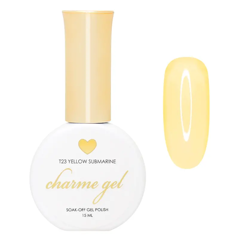 Daily Charme T23 Yellow Submarine Nail Gel Polish 1
