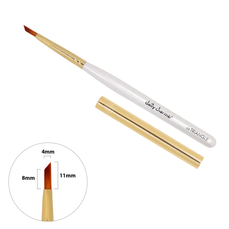 Daily Charme Triangle Nail Art Brush – Size 03 1