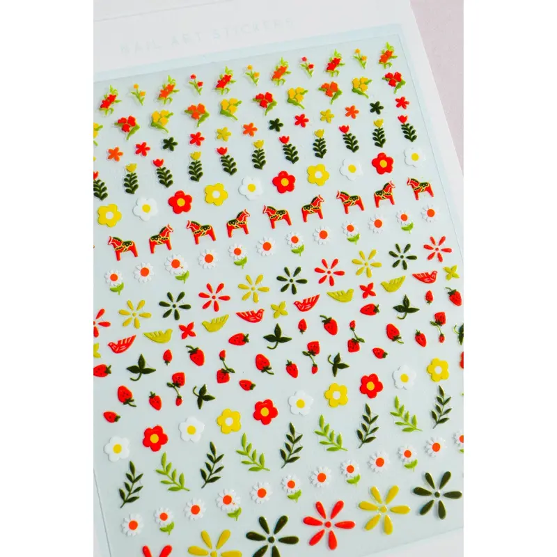 Deco Beauty Baba'S Kitchen Nail Art Stickers – Whimsical Food Theme 1