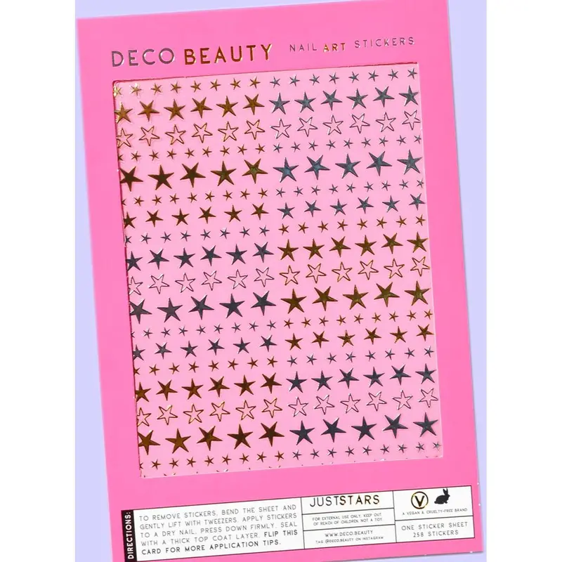 Deco Beauty Just Stars Nail Art Sticker Set 1