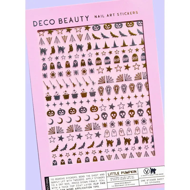 Deco Beauty Nail Art Stickers – Little Pumpkin Theme 1
