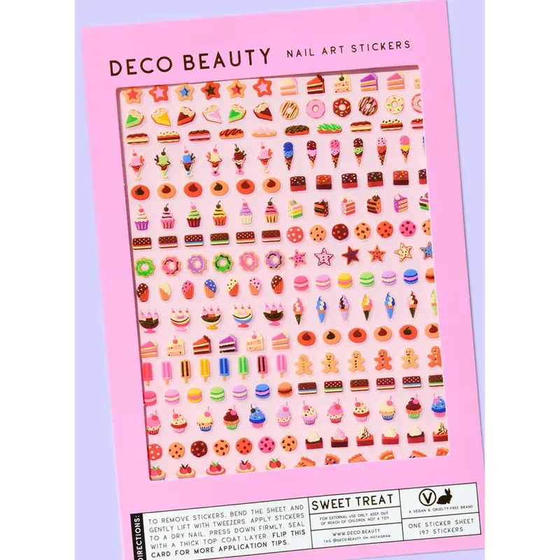 Deco Beauty Sweet Treat Nail Art Sticker Collection 1