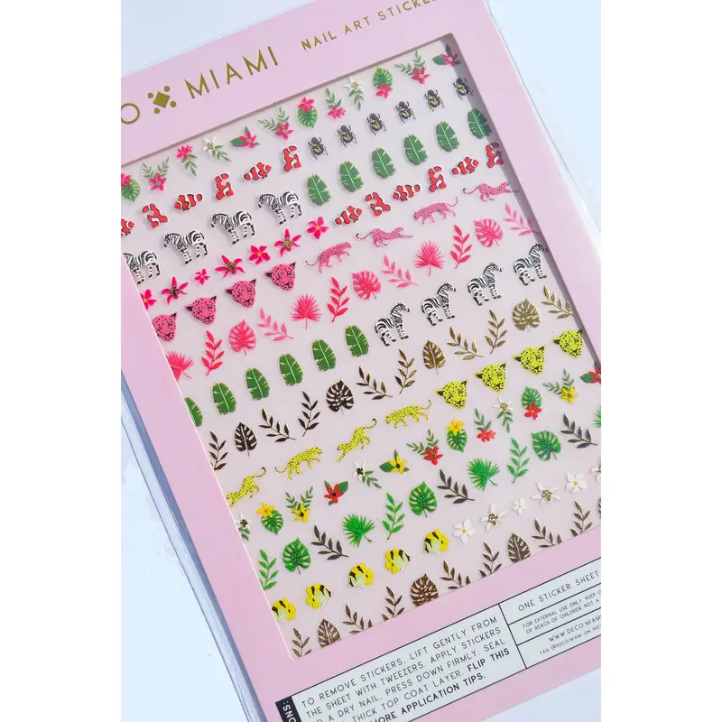 Deco Beauty Tropique Nail Stickers – Tropical Vibes 1