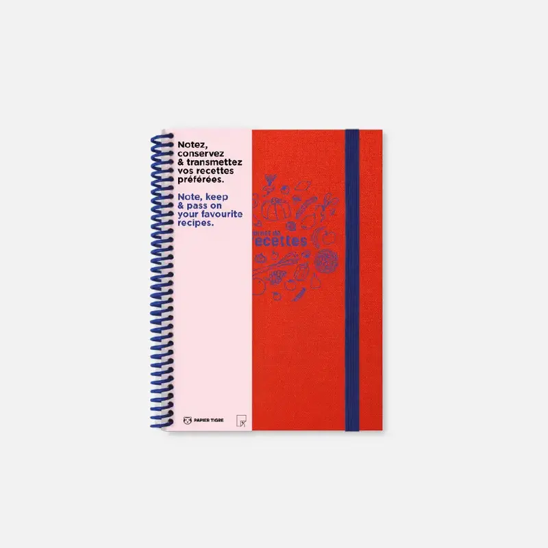 Dedicated Recipes Journal With Index Pages 1