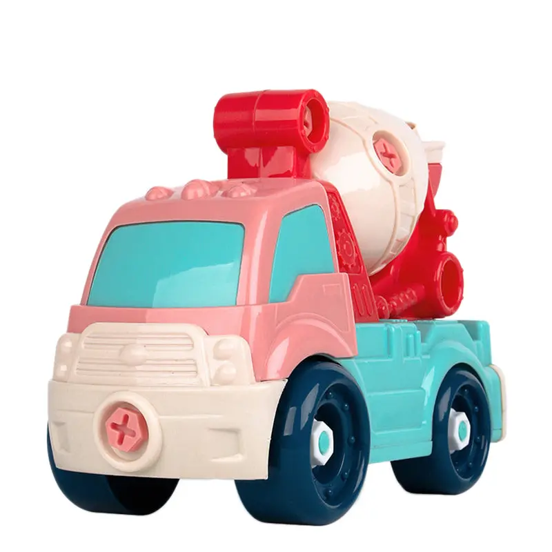 Diy Concrete Mixer Truck Kit – Roll-Up Stem Learning Toy 1