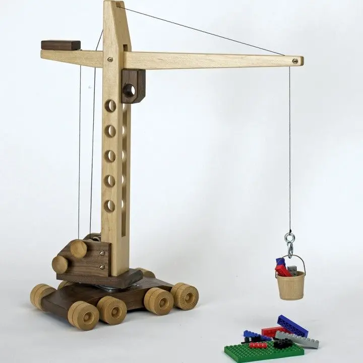 Diy Crane Building Kit – Educational Roll-Up Construction Set 1