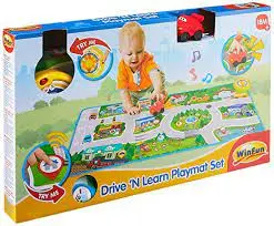 Drive & Learn Educational Playmat Bundle 1