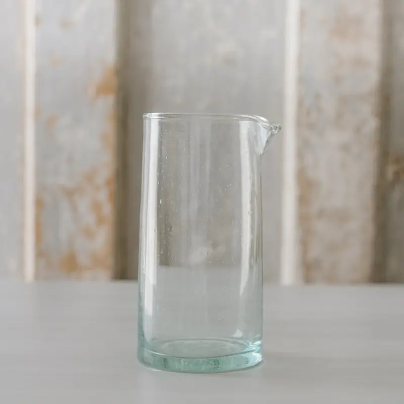 Eco-Friendly Recycled Glass Beverage Pitcher 1