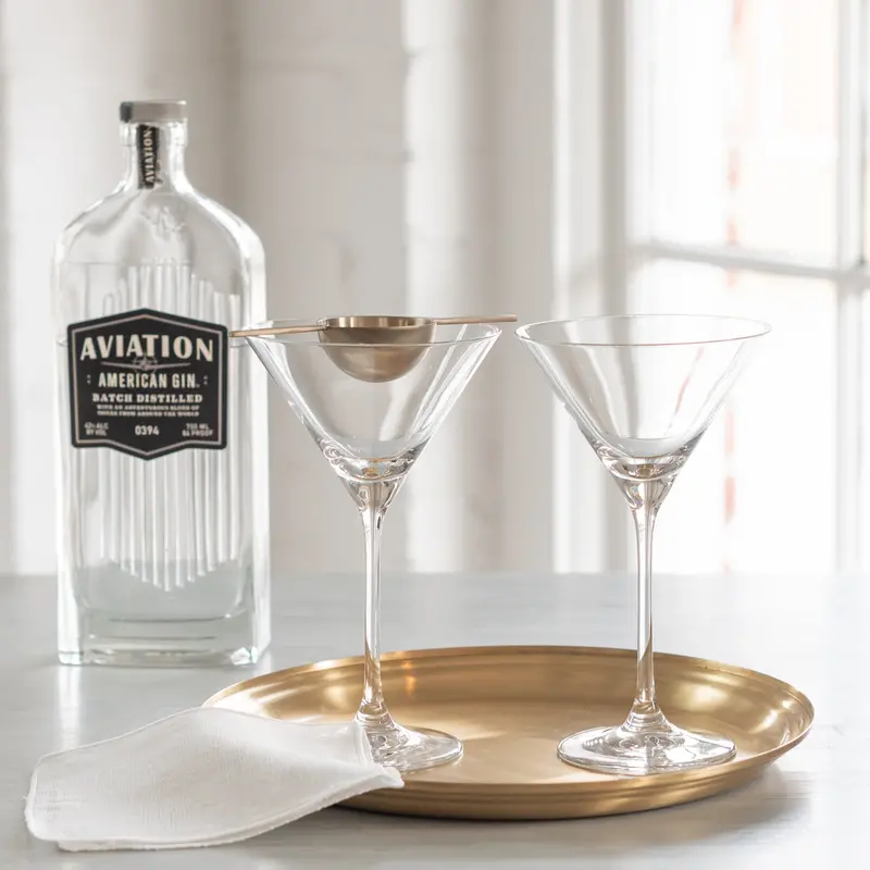 Elegant Martini-Style Prosecco Serving Glass 1