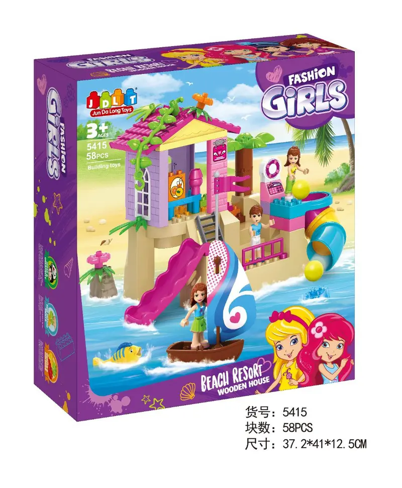 Fashion Girl Themed Building Block Set – Pre-Packaged 1