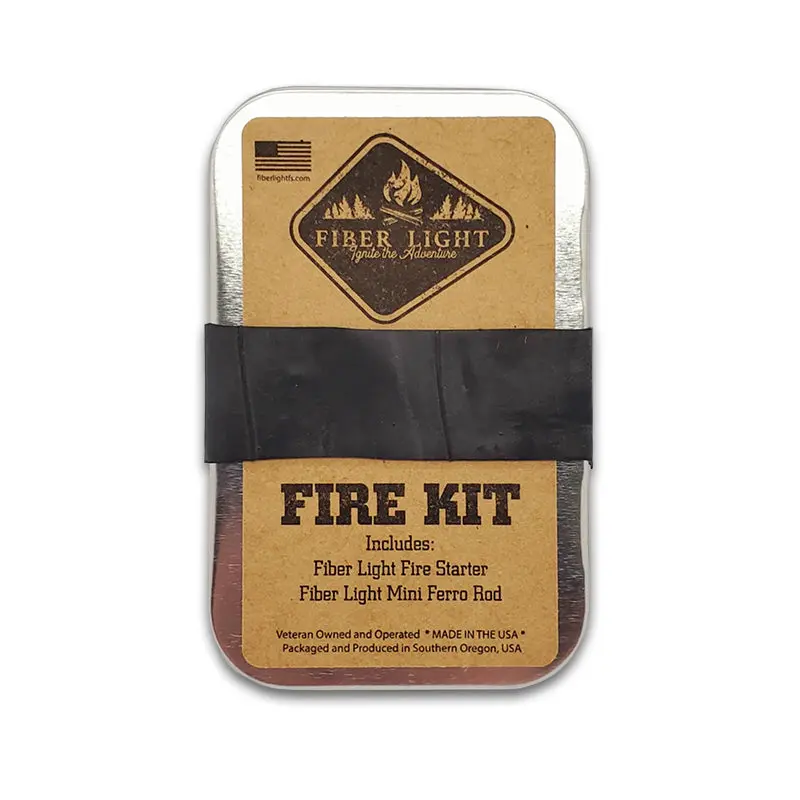 Fiber Light Compact Fire Starting Kit 1