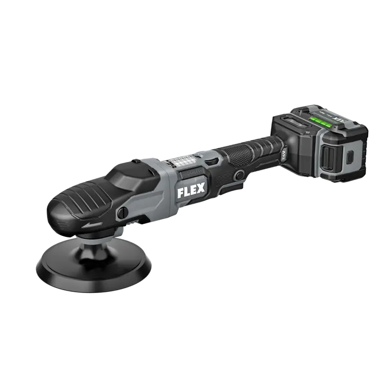 Flex 24V Cordless Rotary Polisher – Professional Kit With Battery And Charger 1