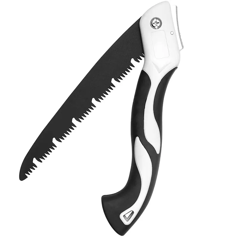 Folding Pruning Saw – 7.5 Inch Sk5 Steel Blade For Camping & Garden Use 1