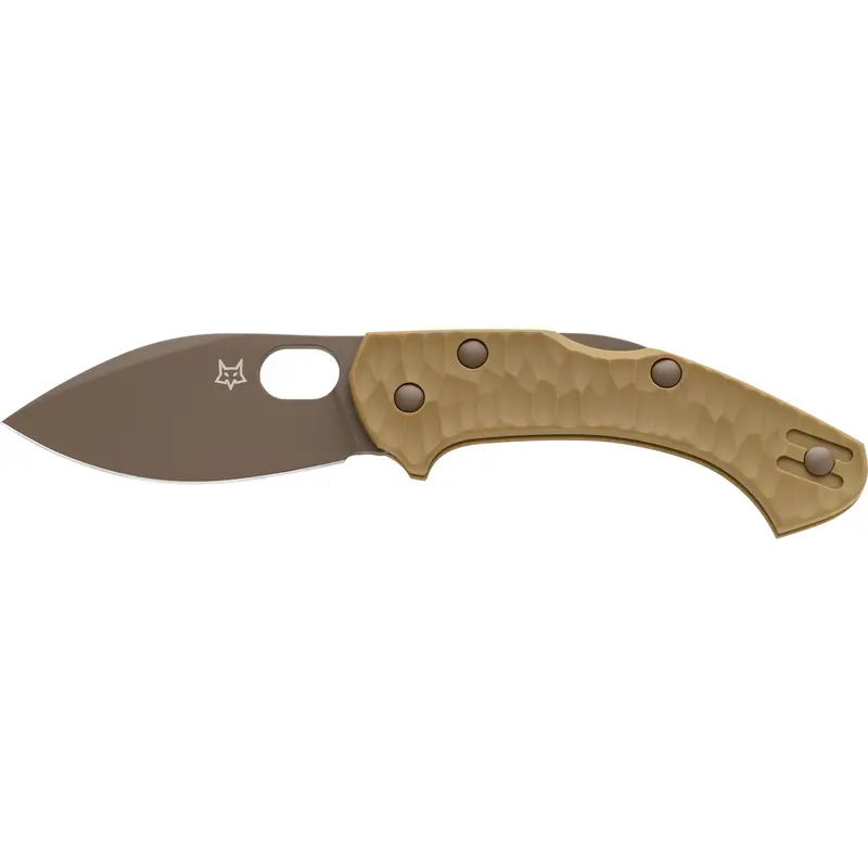 Fox Knives Zero 2.0 Desert Warrior Lockback Knife (Jens Anso Design) 1