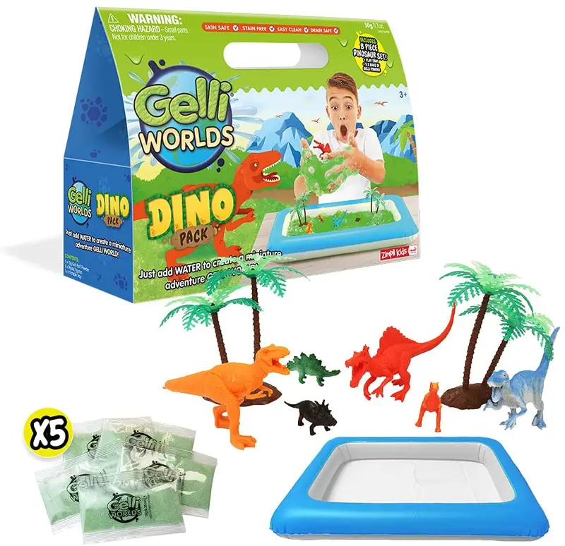 Gelli World Dino Themed Bath Gel Pack 1
