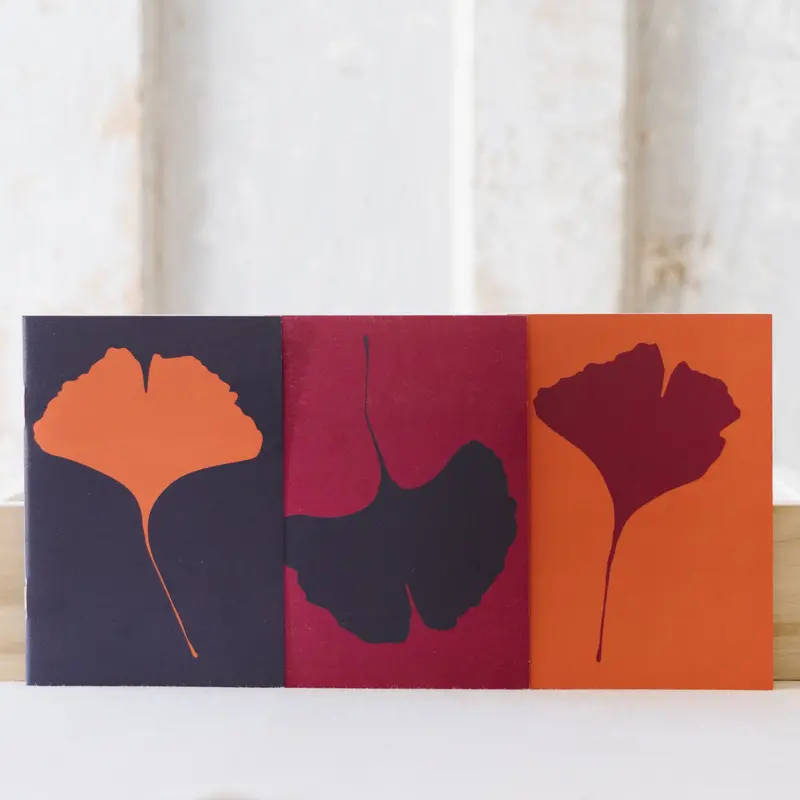 Ginkgo Hiver A5 Notebook Set (3-Pack) 1