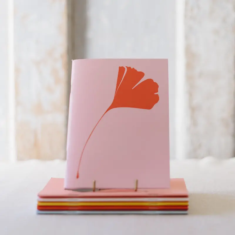 Ginkgo Pop Lined Notebook 1