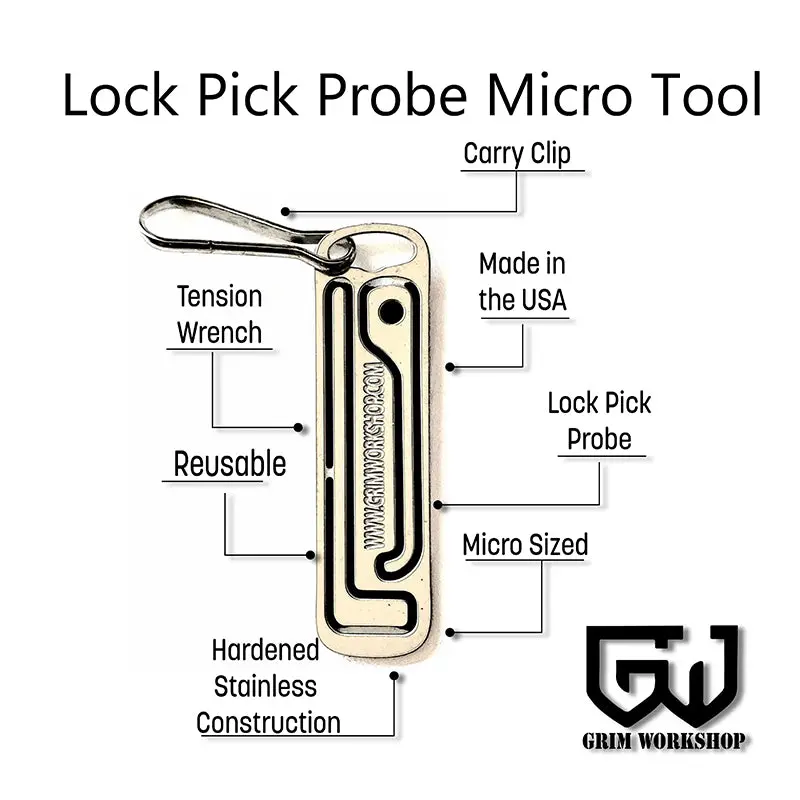 Grim Workshop Micro Probe Lock Pick Tool 1