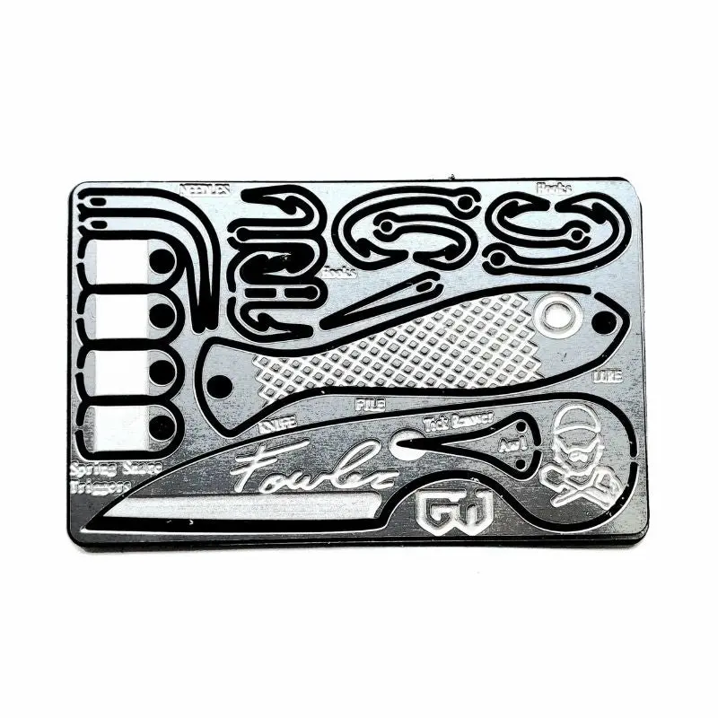 Grim Workshop Zachary Fowler Signature Survival Card – Gen 2 Edc Tool 1