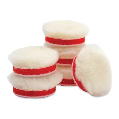 Griot'S Garage Boss 1-Inch Knitted Wool Polishing Pads – 6-Pack 1