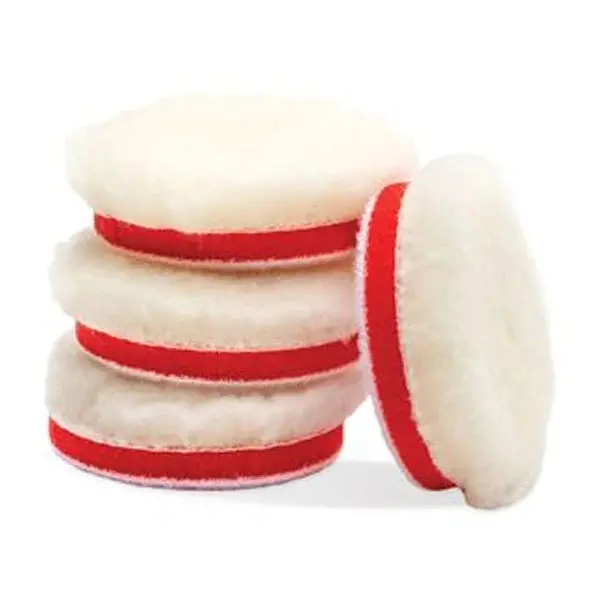 Griot'S Garage Boss 2-Inch Knitted Wool Polishing Pads – 4-Pack 1