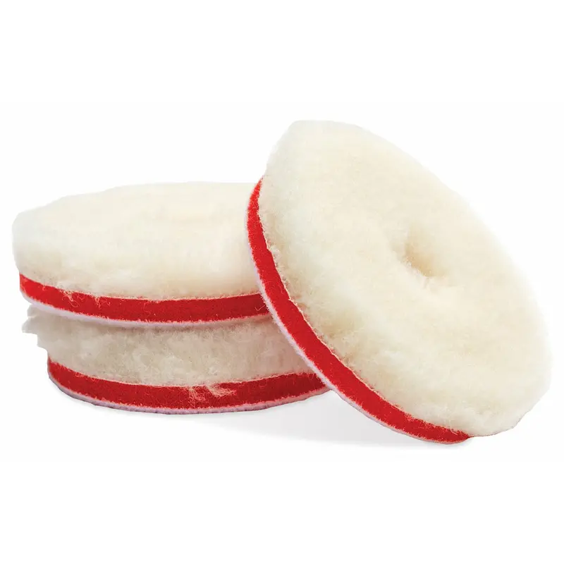 Griot'S Garage Boss 3-Inch Knitted Wool Polishing Pads (3-Pack) 1