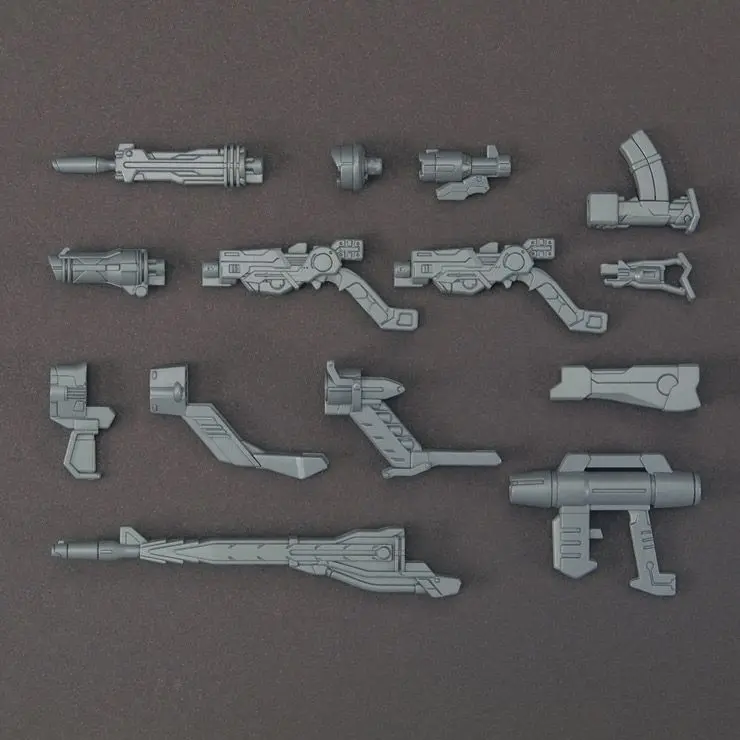 Hgbc 030 Gm & Gm Weapons Gundam Model Kit 1