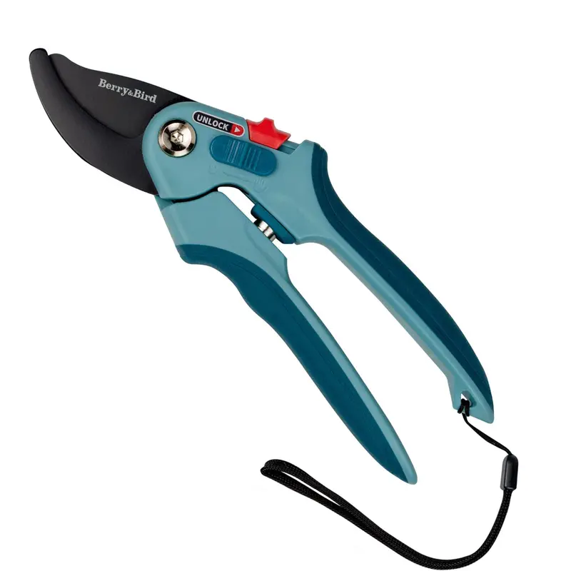 High-Carbon Steel Hand Pruner – 8.7-Inch Sk5 Blade Pruning Shears With Safety Lock 1