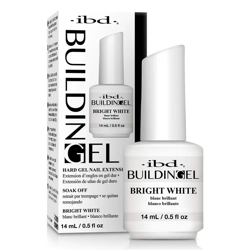 Ibd Bright White Building Gel – 0.5 Fl Oz 1