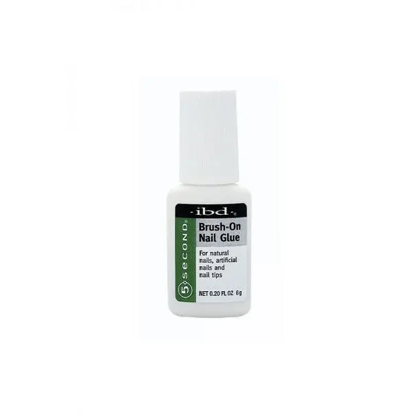 Ibd Brush-On Nail Glue – Strong Hold, Precision Applicator (6 G) 1