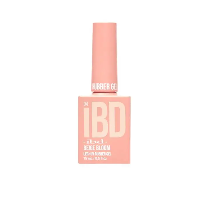 Ibd Rubber Gel Beige Bloom – 0.5 Oz Neutral Builder Gel 1