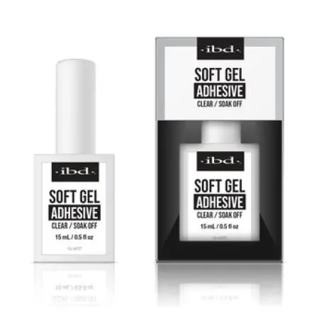 Ibd Soft Gel Tip Adhesive – Flexible Bonding Glue For Nail Extensions, 0.5 Oz 1