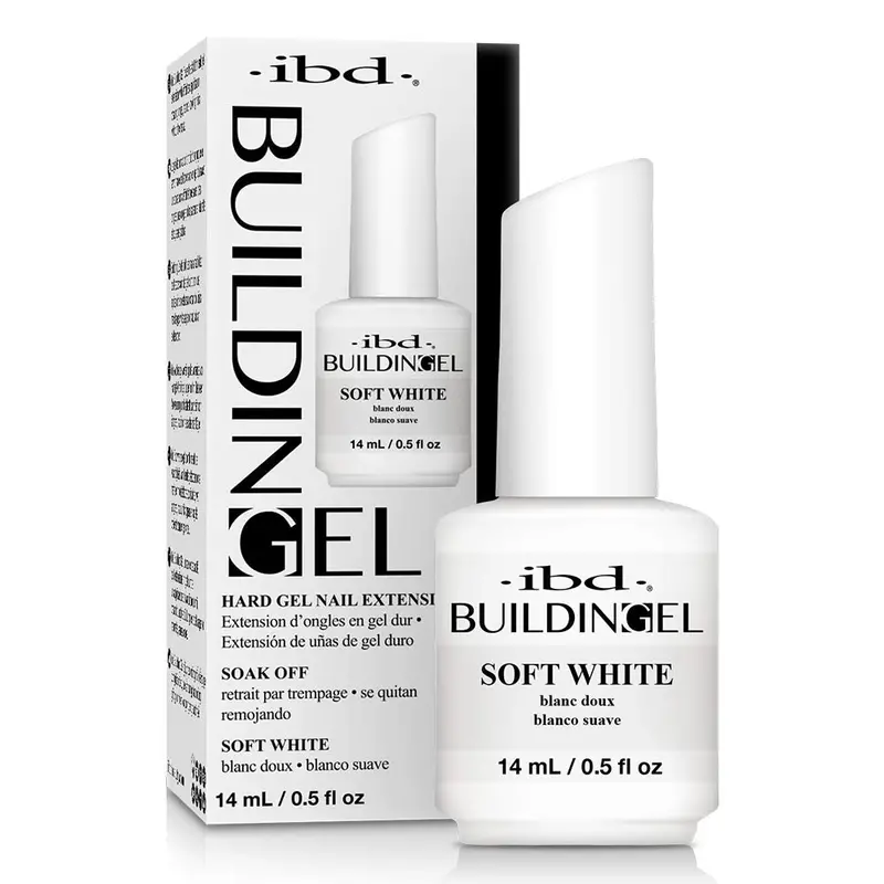 Ibd Soft White Building Gel – 0.5 Fl Oz 1