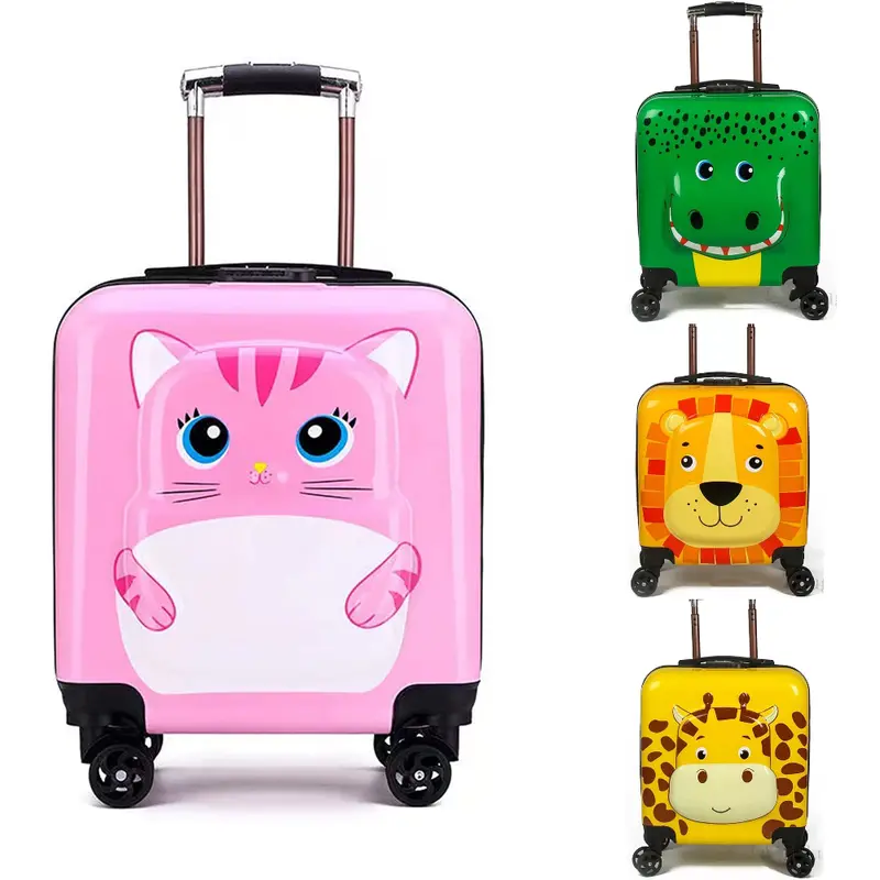 Kids’ Animal-Shaped Travel Luggage Set – 4 Designs 1