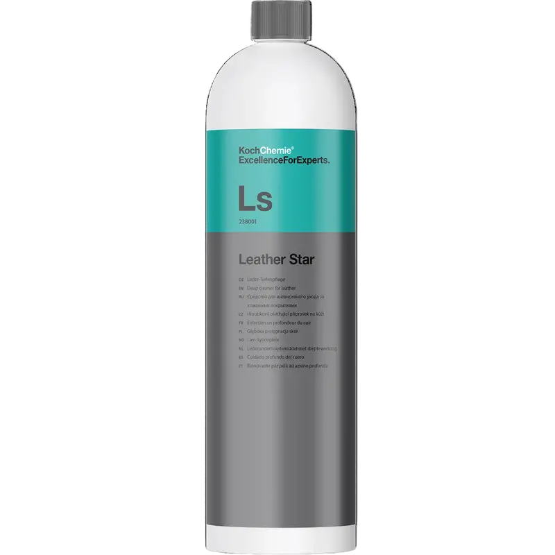 Koch-Chemie Leather Star – All-In-One Leather Cleaner & Protector (1L) 1