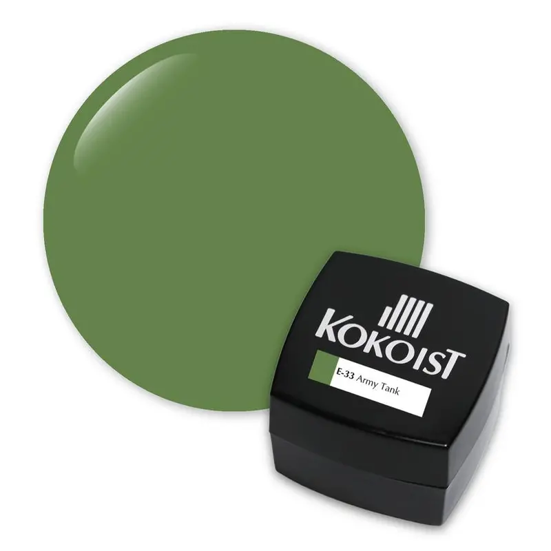 Kokoist Army Tank Color Gel Nail Polish – 2.5G 1