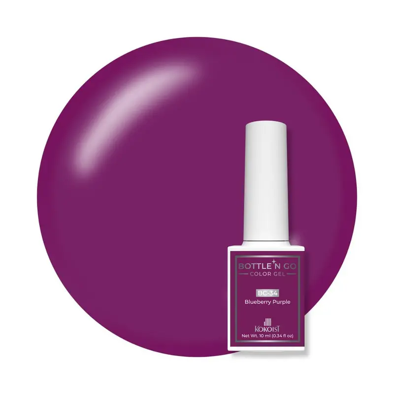 Kokoist Bottle 'N Go Blueberry Purple Color Gel 1