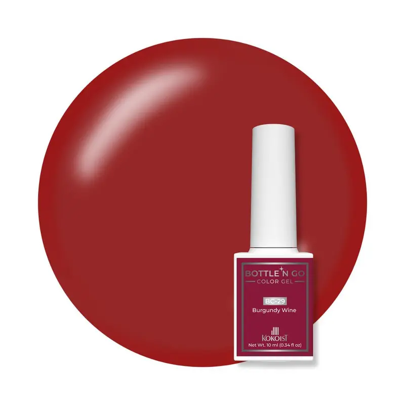 Kokoist Bottle 'N Go Burgundy Wine Color Gel 1