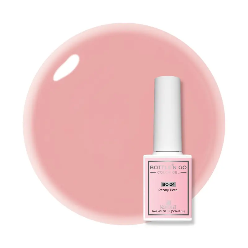 Kokoist Bottle 'N Go Color Gel Polish – Romantic Peony Petal 1
